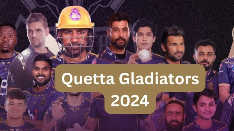 Check Out Quetta Gladiators Squad 2024 in PSL 9